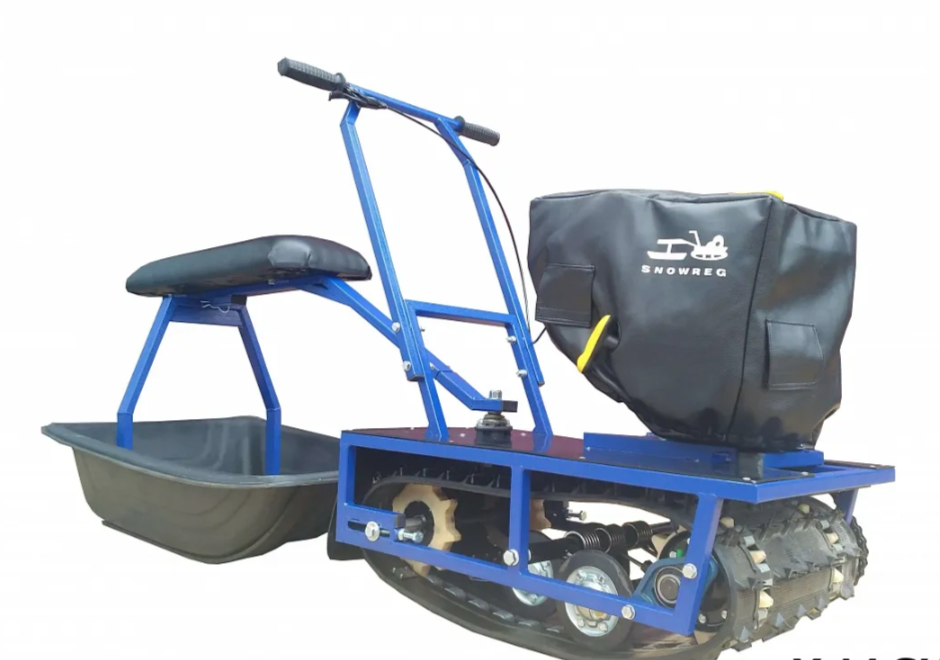 Мини-мотобуксировщик Альбатрос-М с фарой в Муроме