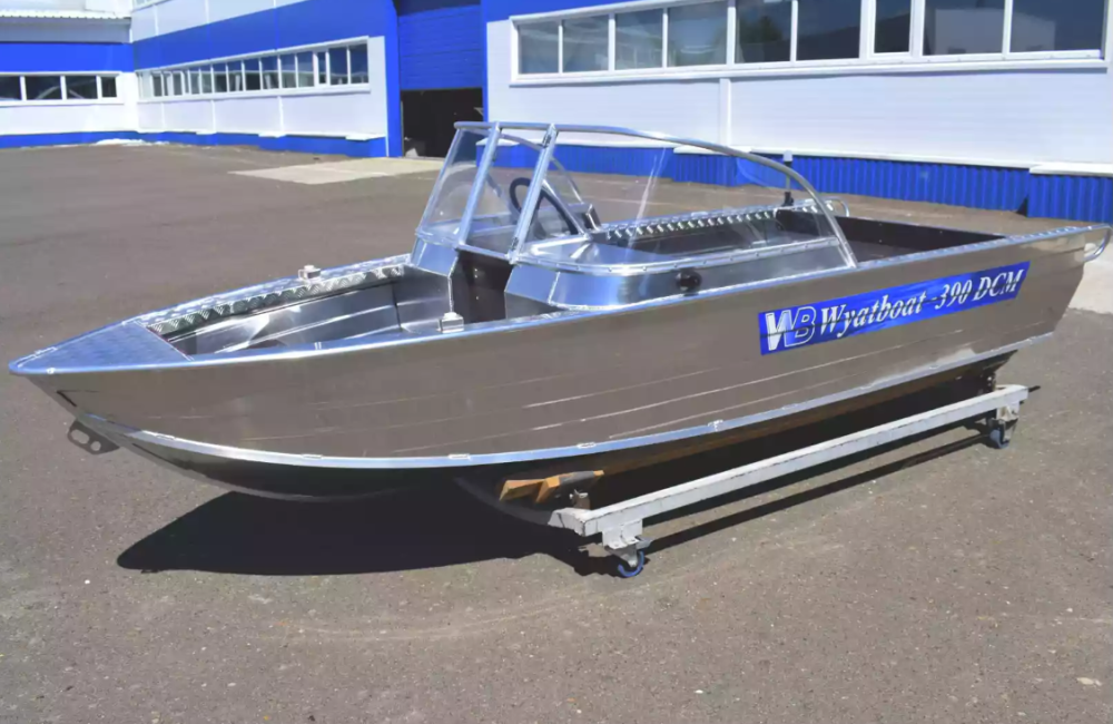 Алюминиевая лодка Wyatboat-390 DCM в Муроме