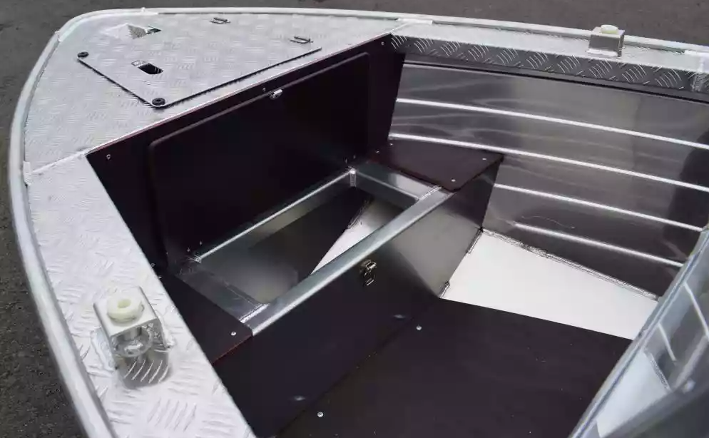 Алюминиевая лодка Wyatboat-390 DCM Увеличенный борт в Муроме
