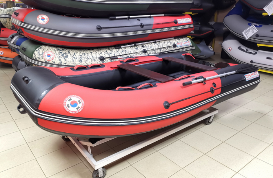 КОМПЛЕКТ Лодка MISHIMO PRO 350 + ЛОДОЧНЫЙ МОТОР MARLIN MP 9.9 (20) AMHS PRO в Муроме