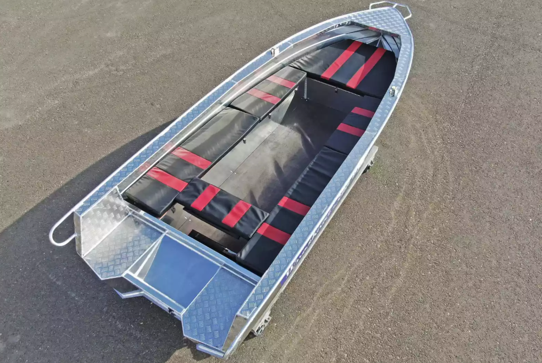 Алюминиевая лодка Wyatboat-390РМ увеличенный борт в Муроме