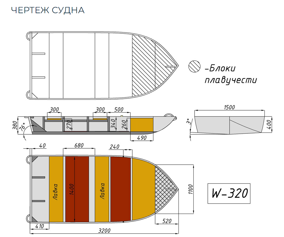 Алюминиевая Wyatboat-320 в Муроме