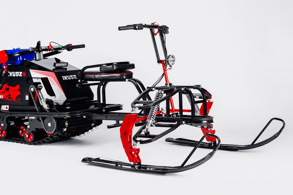 Лыжный модуль IKUDZO с подогревом ручек металлические лыжи в Муроме