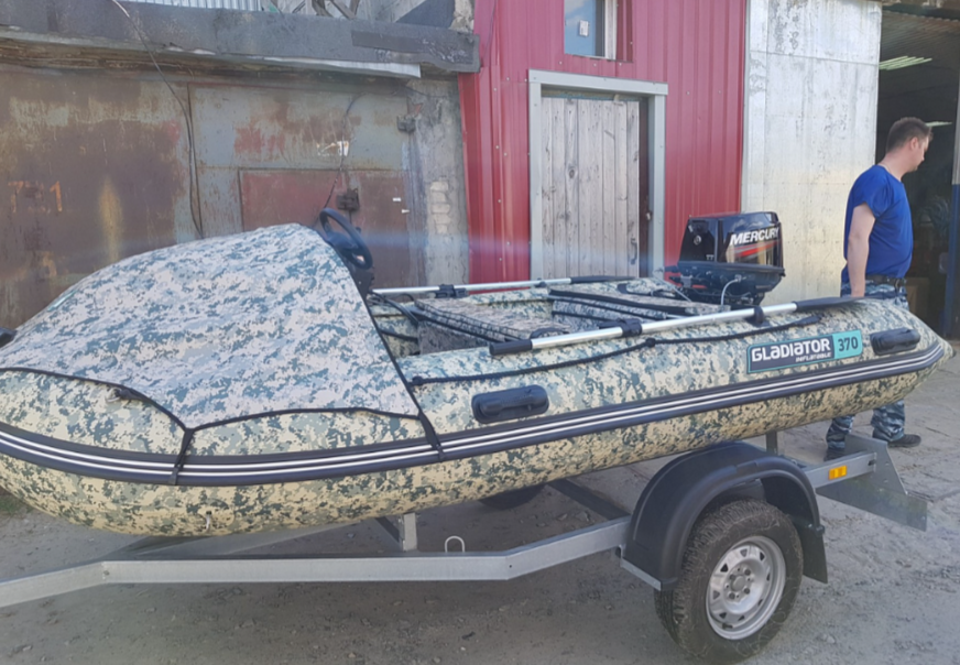 НАДУВНАЯ ЛОДКА GLADIATOR C370AL в Муроме