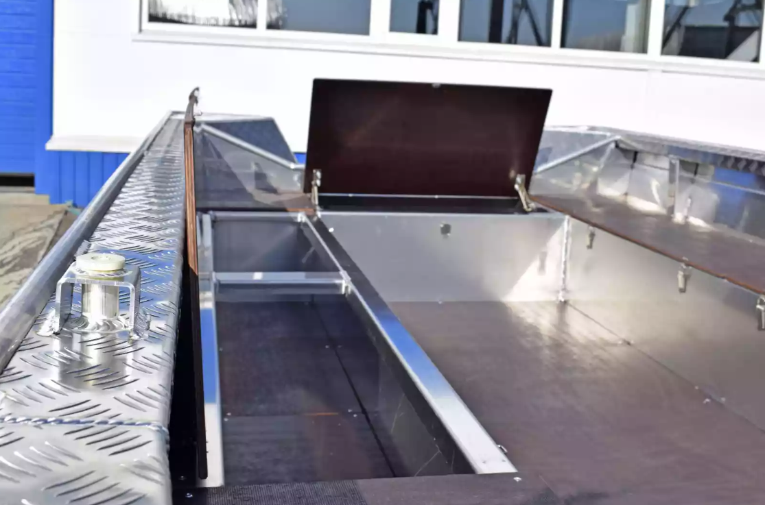 Алюминиевая лодка Wyatboat-490 Jonboat в Муроме