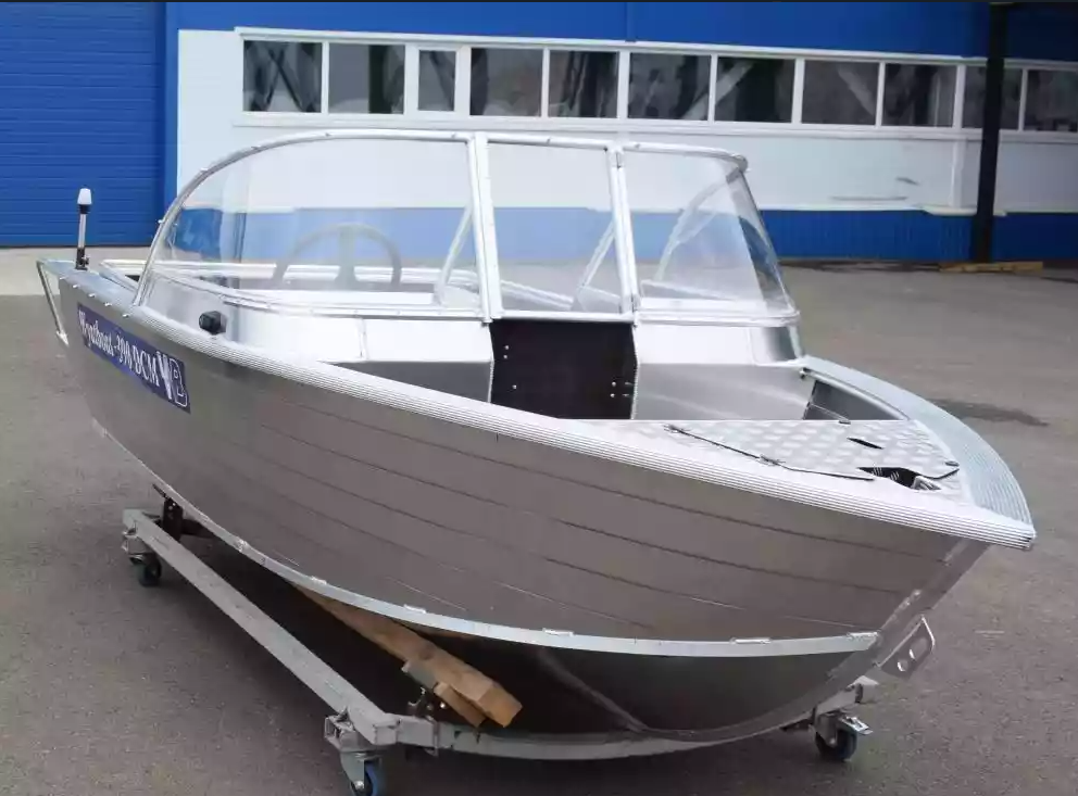 Алюминиевая лодка Wyatboat-390 DCM Увеличенный борт в Муроме