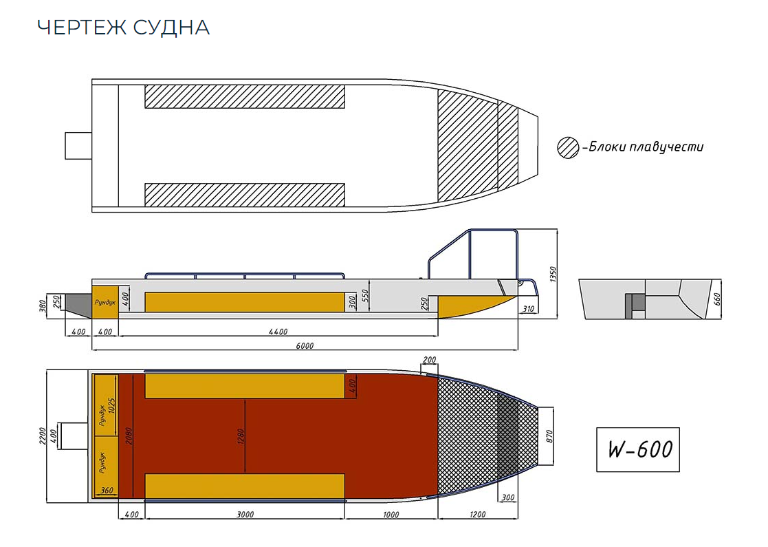 Алюминиевая лодка Wyatboat-600 в Муроме