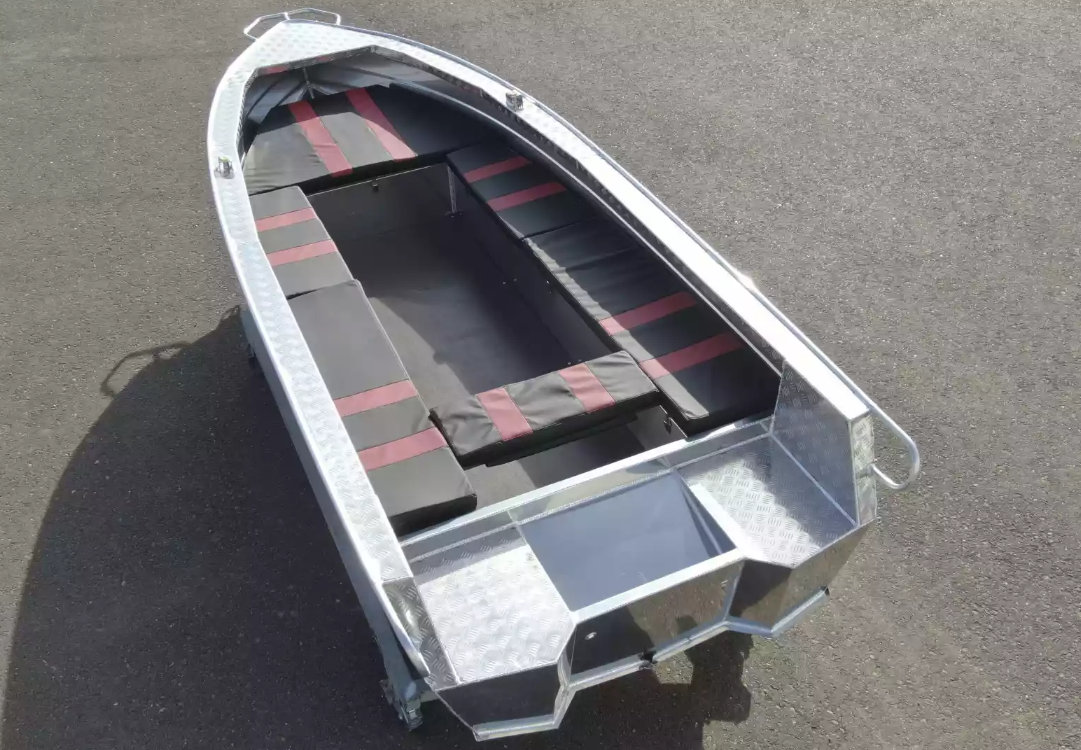 Алюминиевая лодка Wyatboat-390РМ увеличенный борт в Муроме
