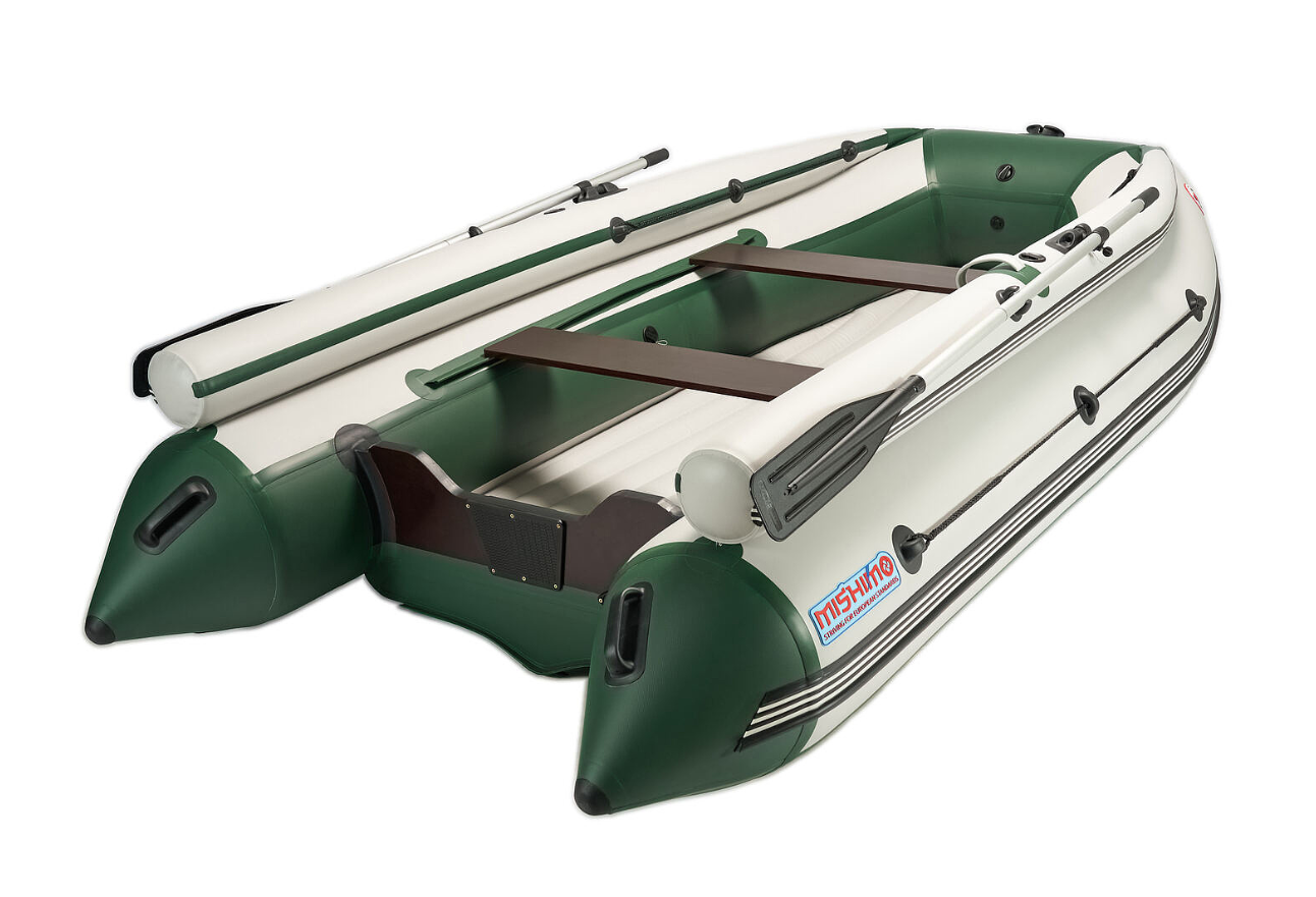 КОМПЛЕКТ ЛОДКА MISHIMO FAMILY LITE 370 + МОТОР MARLIN MP 9.9 AMHS PROLINE FORCE в Муроме