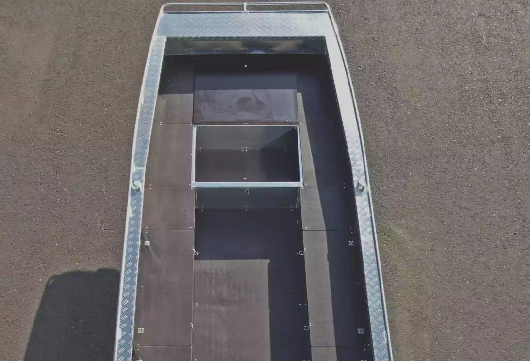 Алюминиевая лодка Wyatboat-490 Jonboat в Муроме