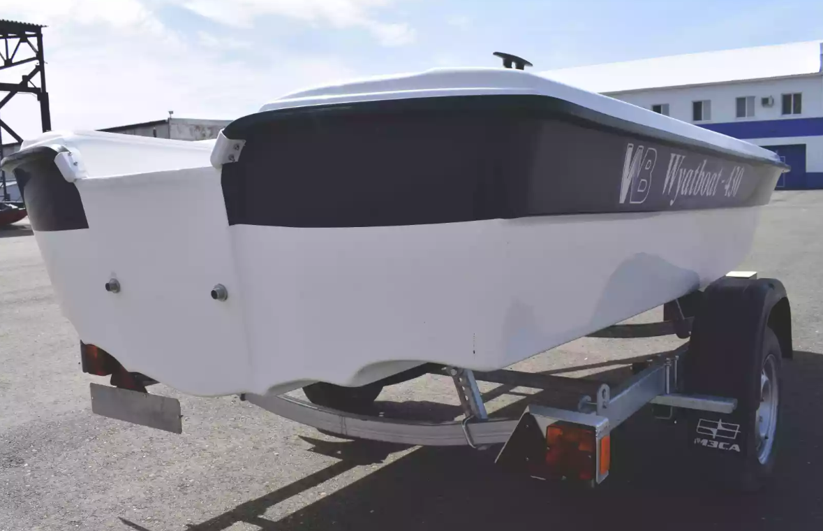 Стеклопластиковая лодка Wyatboat 430 тримаран в Муроме