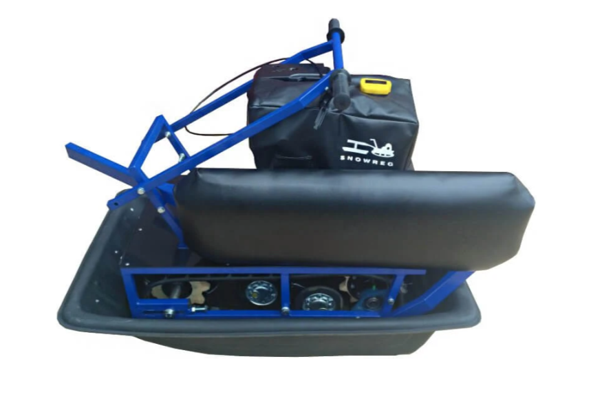 Мини-мотобуксировщик Альбатрос-М с фарой в Муроме