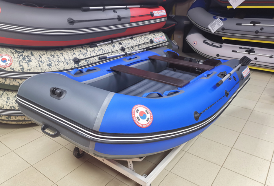 КОМПЛЕКТ Лодка MISHIMO PRO 350 + ЛОДОЧНЫЙ МОТОР MARLIN MP 9.9 (20) AMHS PRO в Муроме