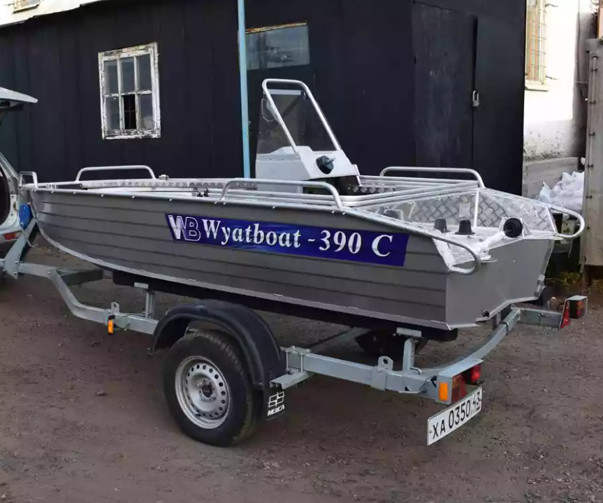 Алюминиевая лодка Wyatboat-390 C в Муроме