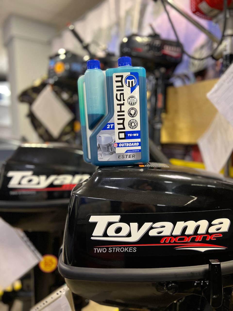 Масло MISHIMO 2T OUTBOARD (ESTER) полусинтетика 1 л в Муроме