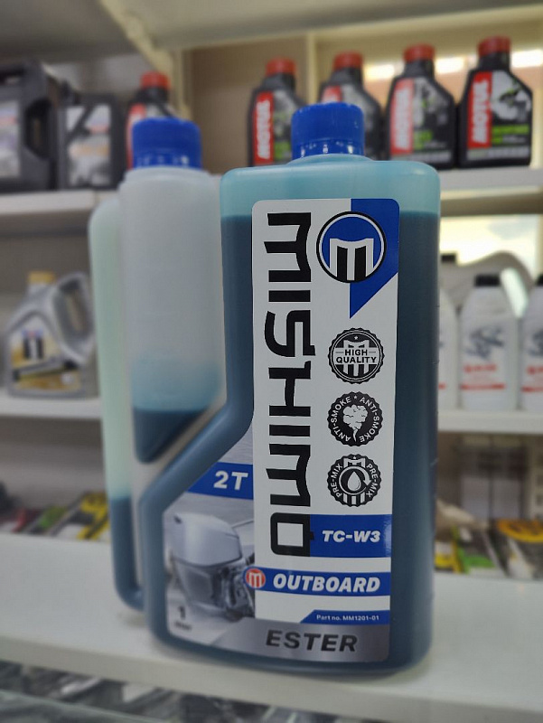 Масло MISHIMO 2T OUTBOARD (ESTER) полусинтетика 1 л в Муроме
