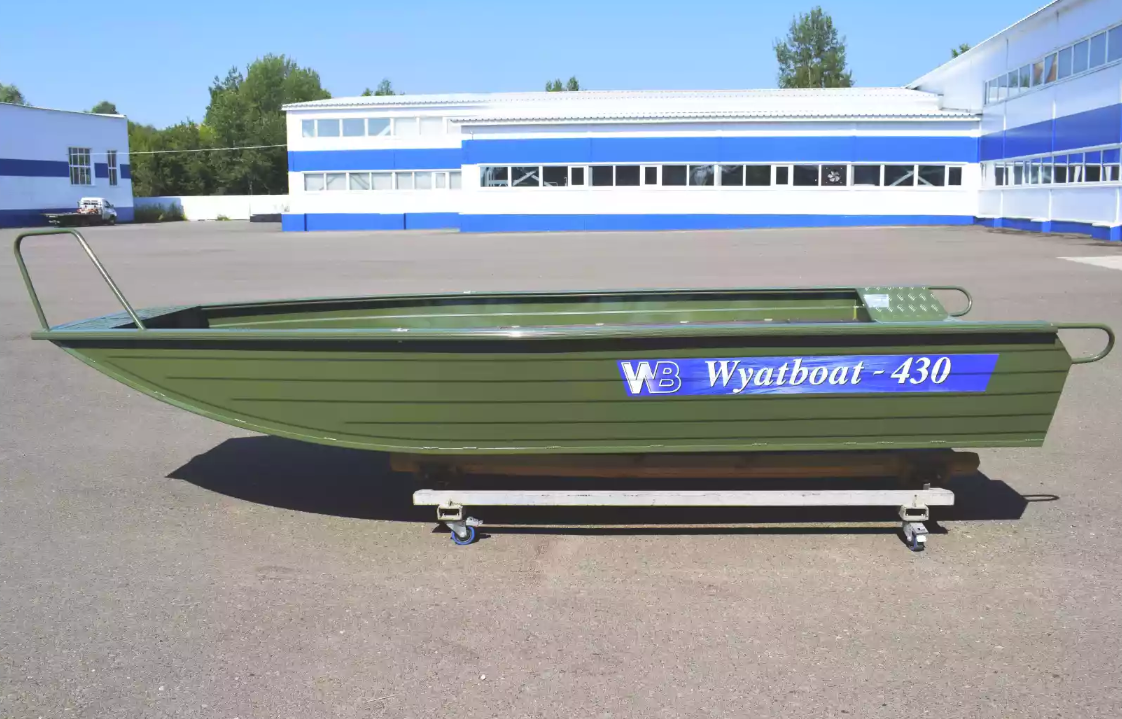 Алюминиевая лодка  Wyatboat-430 Master Fish в Муроме