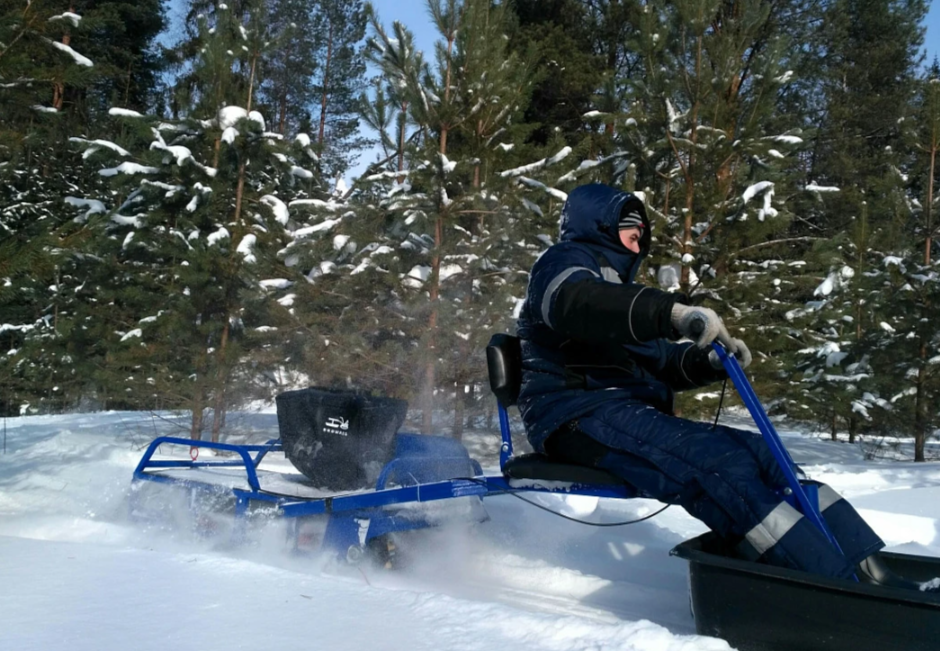 Мотобуксировщик толкач Альбатрос-XL8 с модулем. Без фары, тележки в Муроме