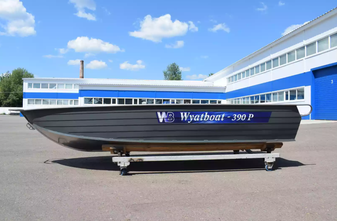 Алюминиевая лодка Wyatboat-390Р Fish в Муроме