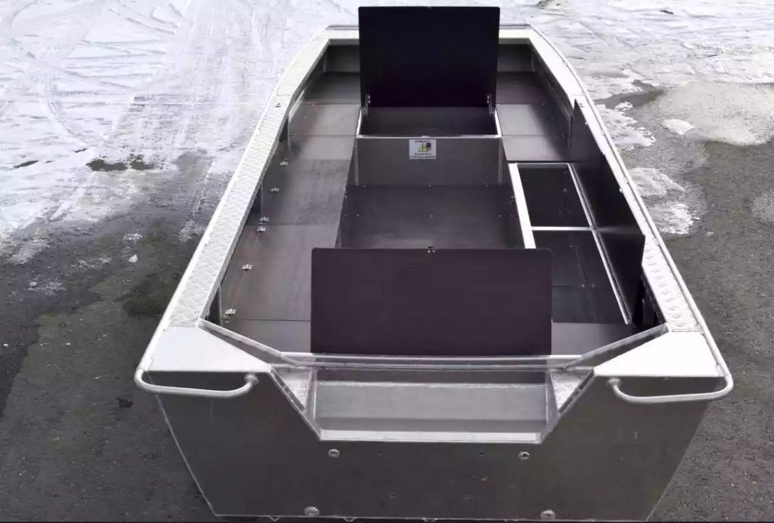 Алюминиевая лодка Wyatboat-490 Jonboat в Муроме