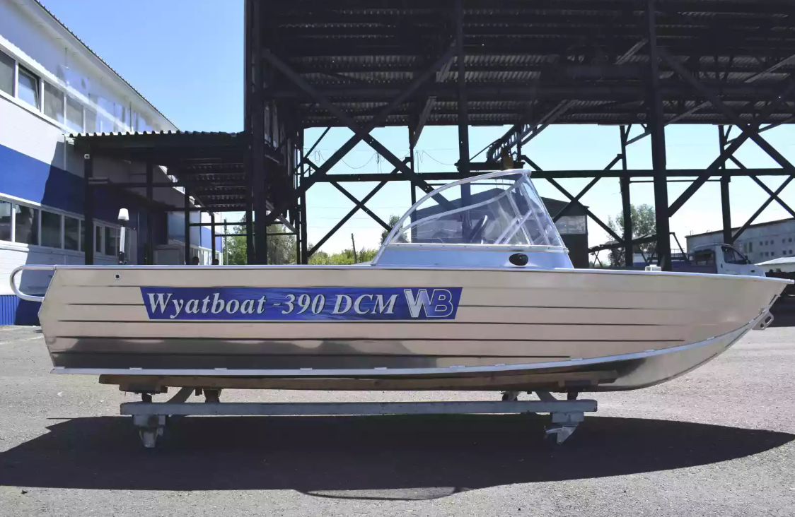 Алюминиевая лодка Wyatboat-390 DCM в Муроме