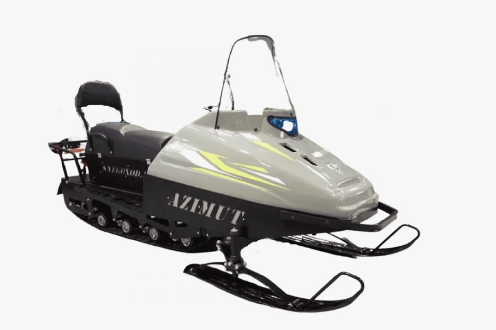 Миниснегоход Бурлак Азимут 20 л.с. , эл.запуск, реверс, тормоз гидравл, капот серый в Муроме