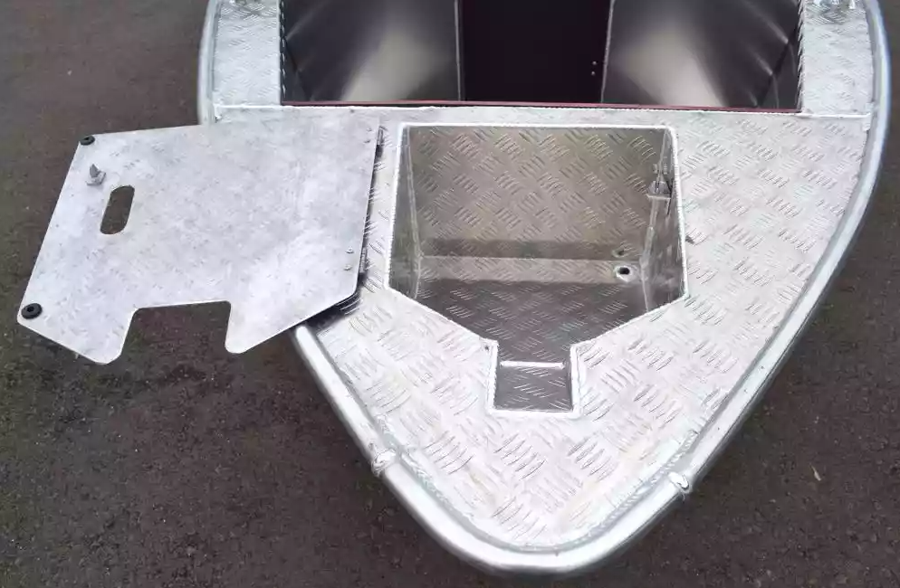 Алюминиевая лодка Wyatboat-390 DCM Увеличенный борт в Муроме