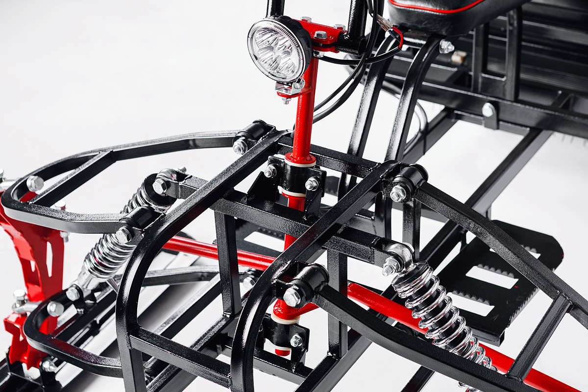 Лыжный модуль IKUDZO с подогревом ручек пластиковые лыжи в Муроме