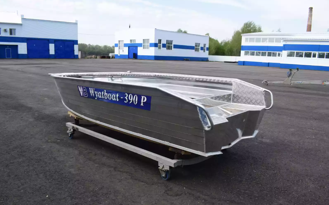 Алюминиевая лодка Wyatboat-390Р Увеличенный борт в Муроме