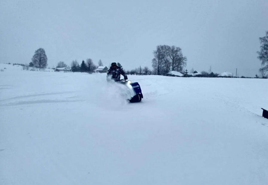 Мотобуксировщик Альбатрос-XLV 15 тележки, 1450 мм в Муроме