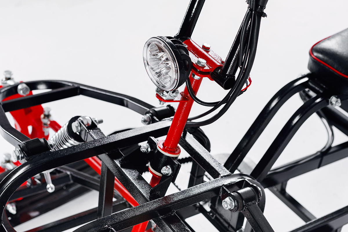 Лыжный модуль IKUDZO с подогревом ручек пластиковые лыжи в Муроме