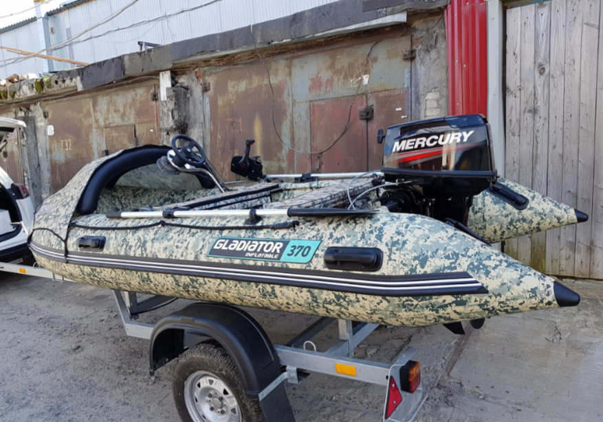НАДУВНАЯ ЛОДКА GLADIATOR C370AL в Муроме