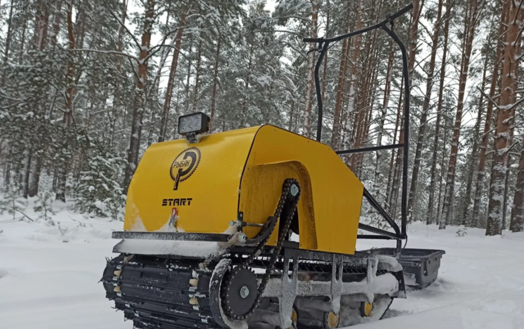 Мотобуксировщик РЫБАК СТАРТ Lifan 15 л.с. (металлический капот) в Муроме