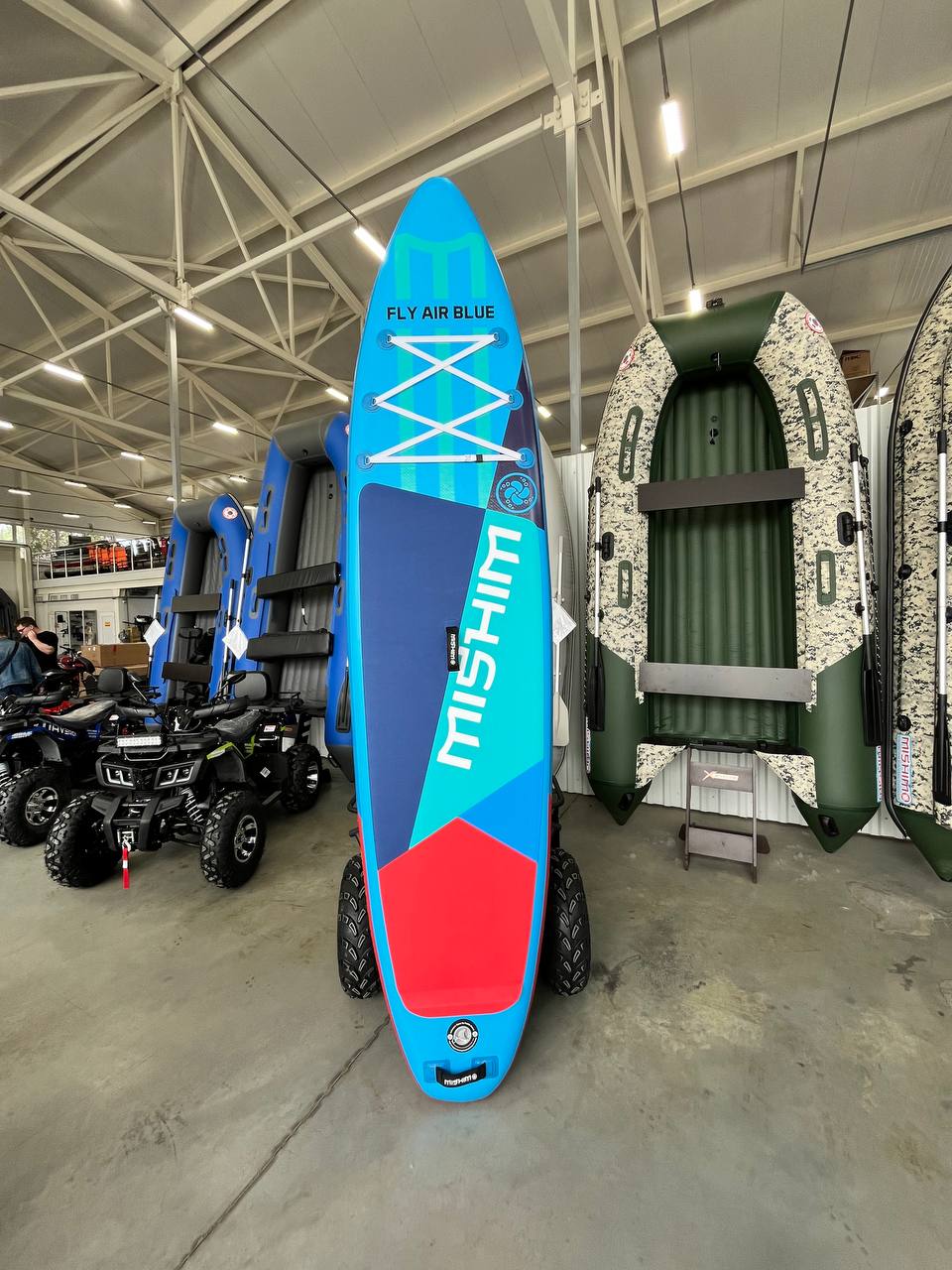 SUP (САП) Доска MISHIMO FLY AIR BLUE 10,8’ (330см) в Муроме