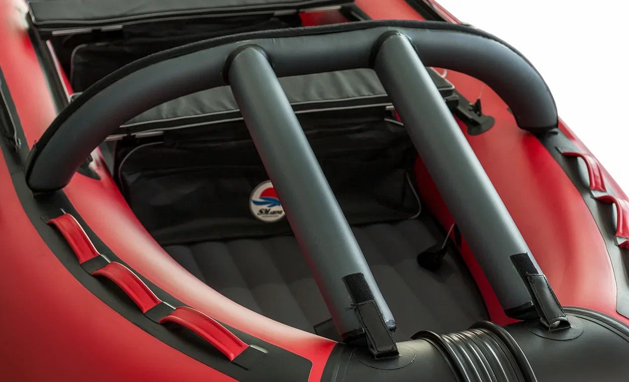 КОМПЛЕКТ НОСОВОГО ТЕНТА К ЛОДКЕ SMARINE AIR MAX 380 ЧЕРНЫЙ в Муроме