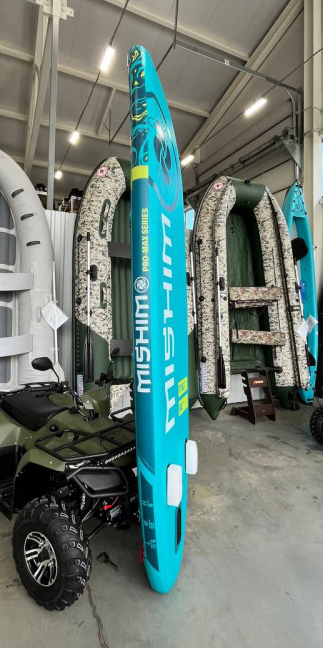 SUP (САП) Доска MISHIMO PRO-MAX Light Teal 11’ (335см) в Муроме