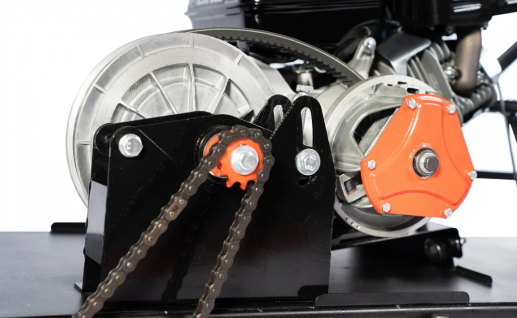 Мотобуксировщик БУРЛАК-M2 LFK 15 л.с. с эл/зап (передний привод, катки) в Муроме