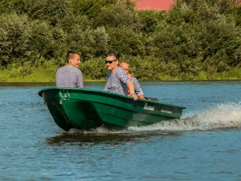 Стеклопластиковая лодка Neman-340 (тримаран) в Муроме