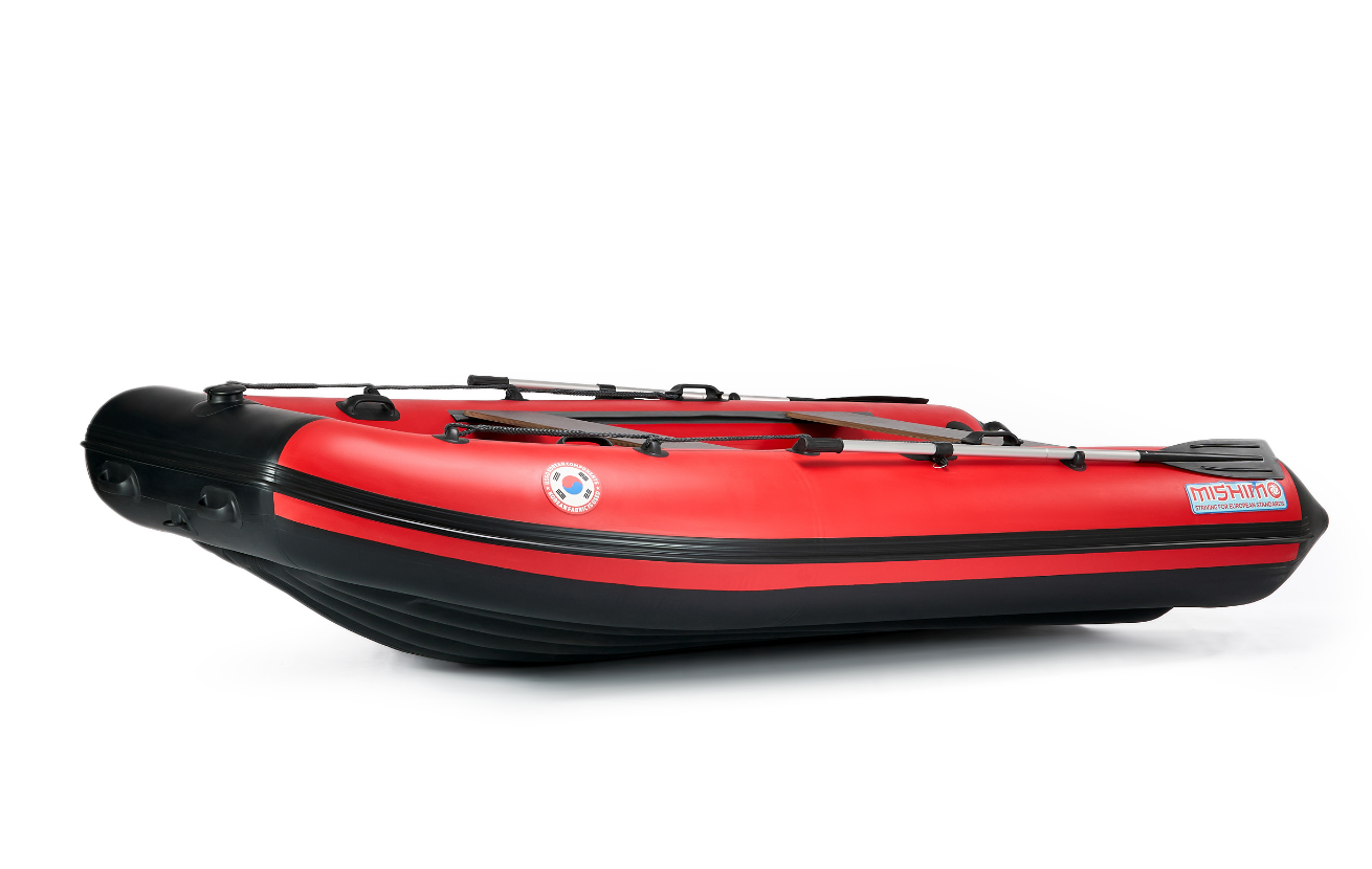 КОМПЛЕКТ ЛОДКА MISHIMO RAPID 380 + ЛОДОЧНЫЙ МОТОР MARLIN MP 9.9 (20) AMHS PROLINE FORCE в Муроме