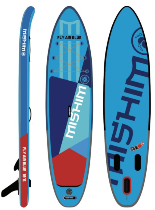 SUP (САП) Доска MISHIMO FLY AIR BLUE 10,8’ (330см) в Муроме