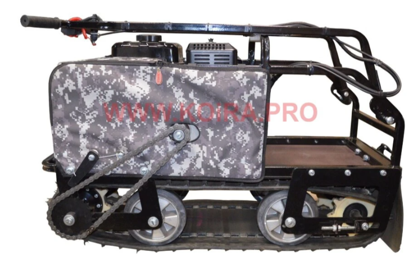 Мини мотобуксировщик КОЙРА "Вжик" (107 см) 7 л/с с ручным стартером в Муроме