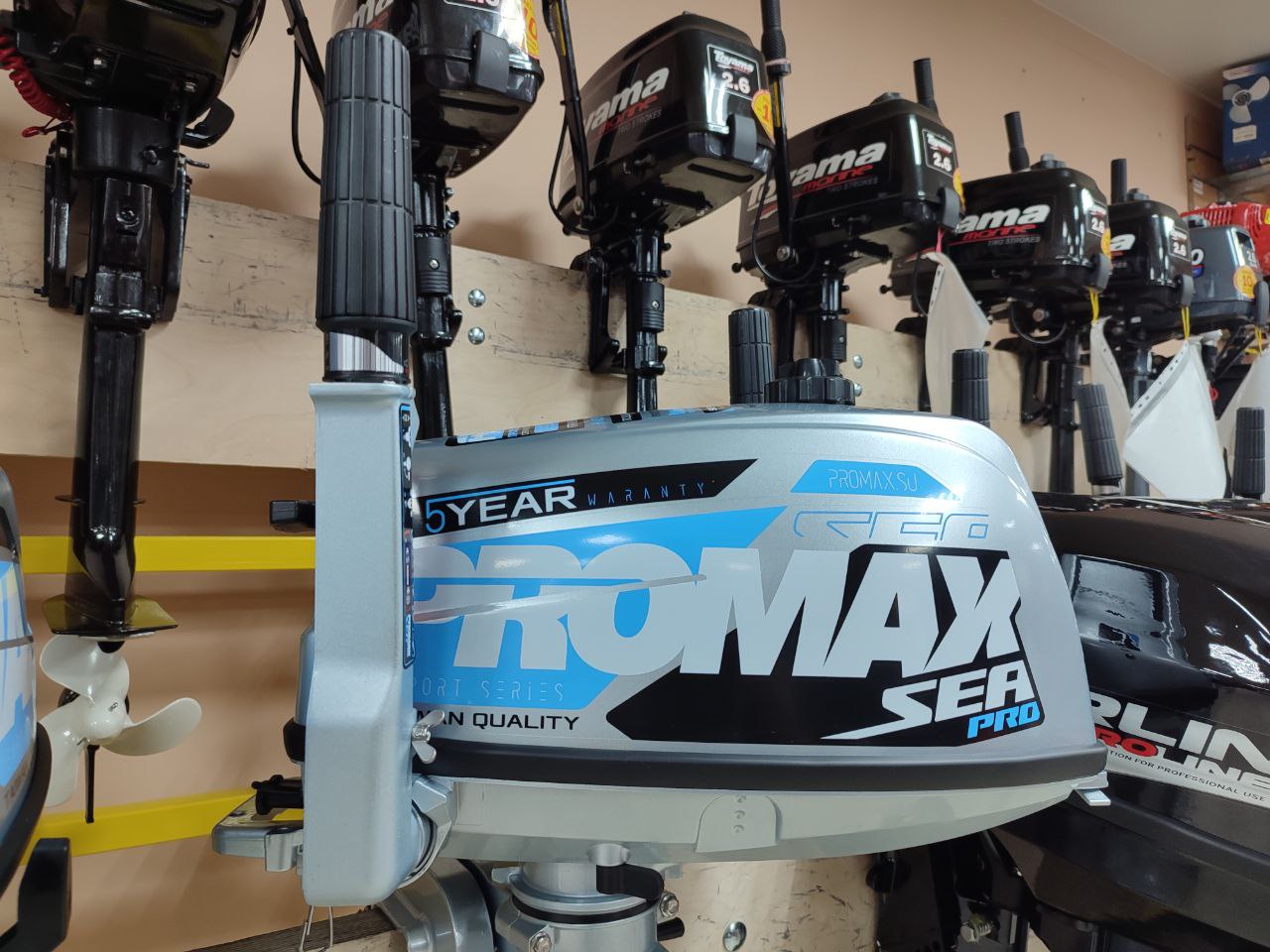 Лодочный мотор PROMAX SP5FHS (внешний бак 12 л) в Муроме