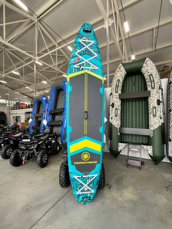 SUP (САП) Доска MISHIMO PRO-MAX Light Teal 11’ (335см) в Муроме