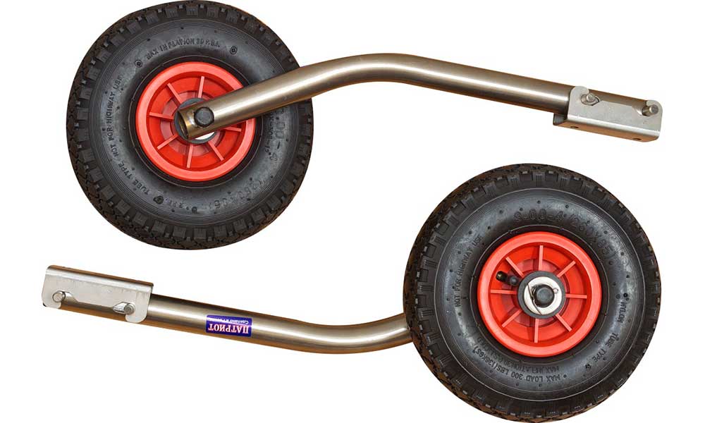 Транцевые колеса модульные удлиненные из нержавеющей стали в Муроме