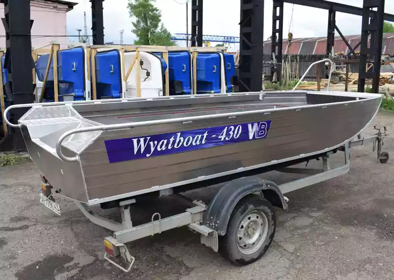 Алюминиевая лодка  Wyatboat-430 Master в Муроме