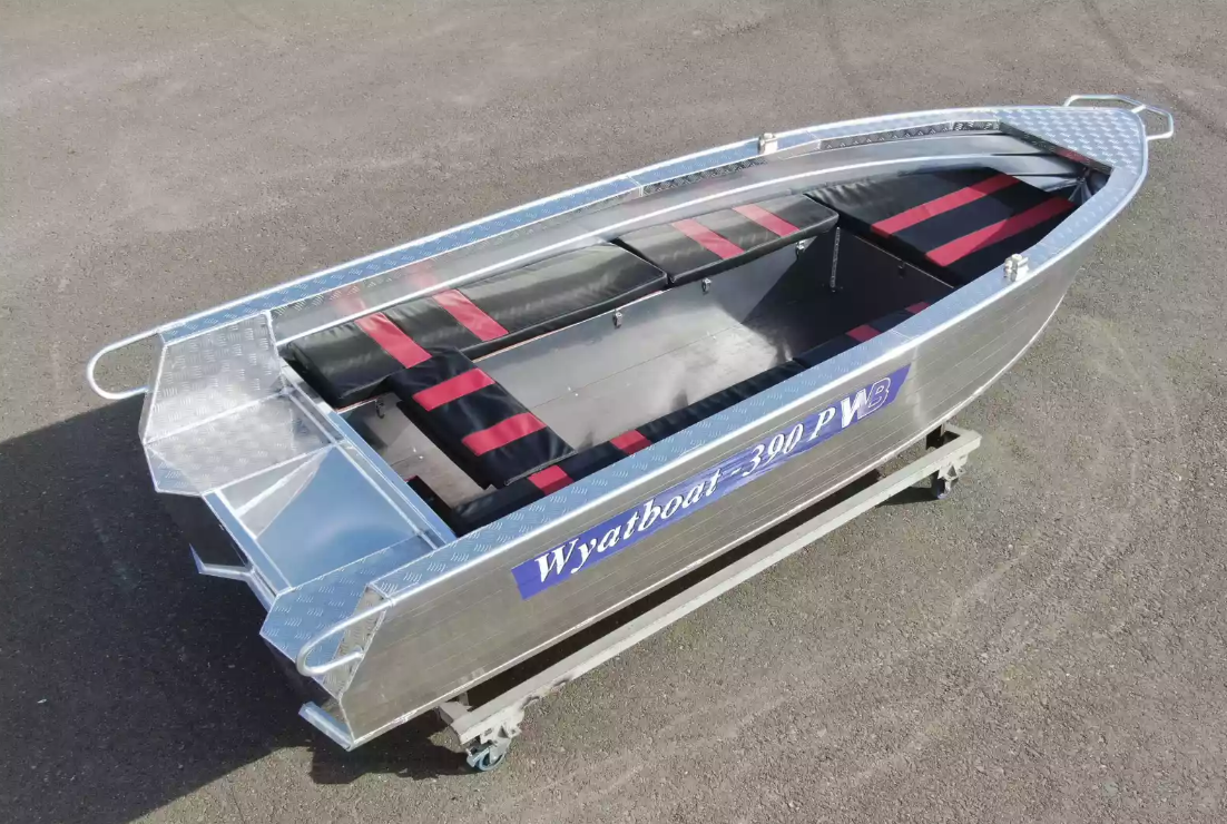 Алюминиевая лодка Wyatboat-390РМ увеличенный борт в Муроме