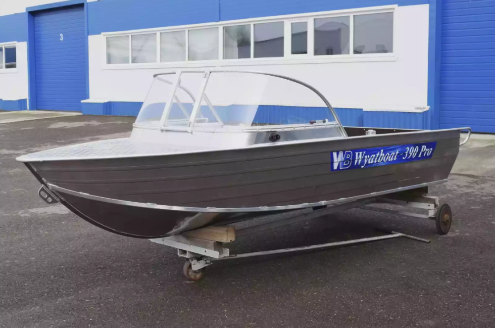 Алюминиевая лодка Wyatboat-390 Pro в Муроме