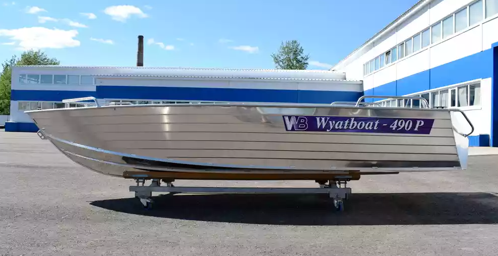 Алюминиевая лодка Wyatboat-490 P в Муроме