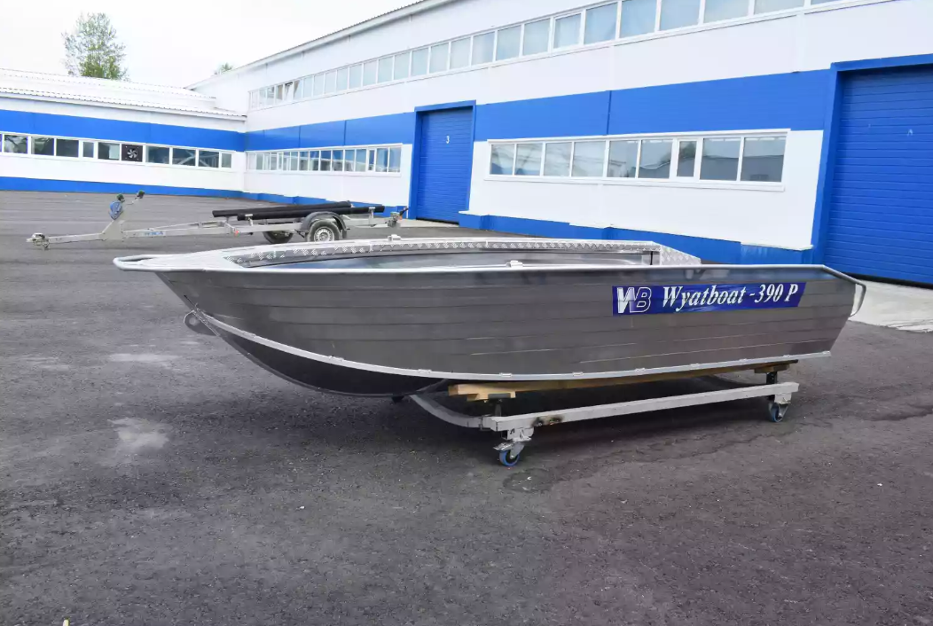 Алюминиевая лодка Wyatboat-390Р Увеличенный борт в Муроме