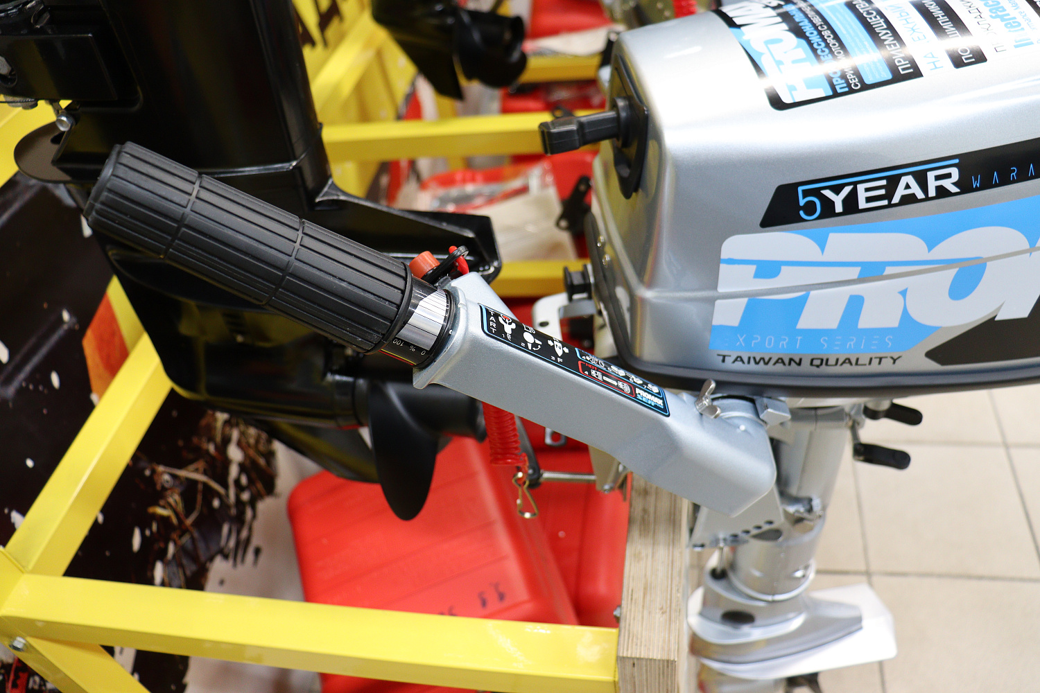 Лодочный мотор PROMAX SP5FHS (внешний бак 12 л) в Муроме